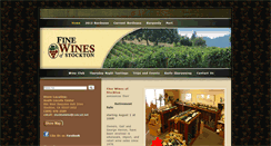 Desktop Screenshot of finewinesofstockton.com